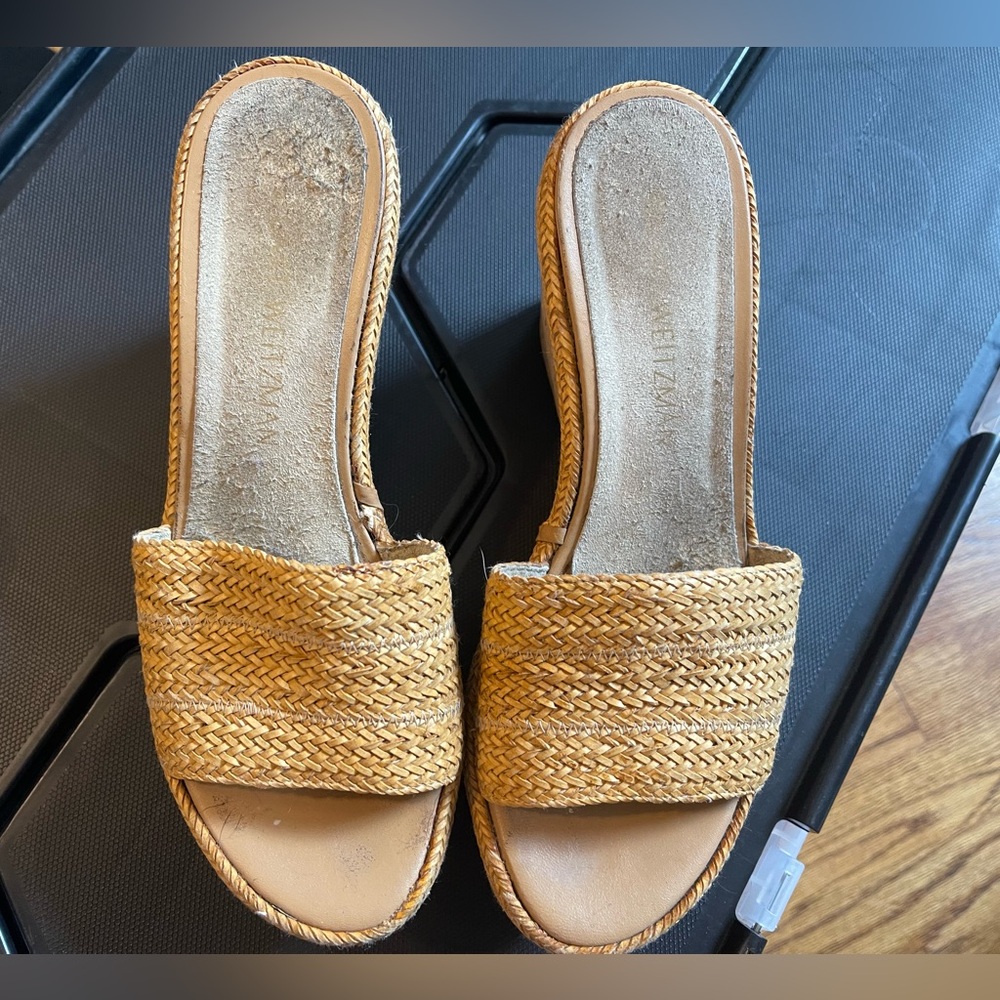 Stuart Weitzman Slides Size 37 - image 1